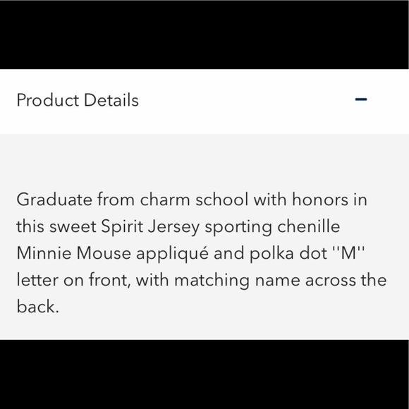 Minnie Mouse Spirit Jersey - Picture 5 of 7